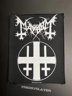 Mayhem 2002 Legion vintage back patch black& white, Verzamelen, Ophalen of Verzenden, Zo goed als nieuw