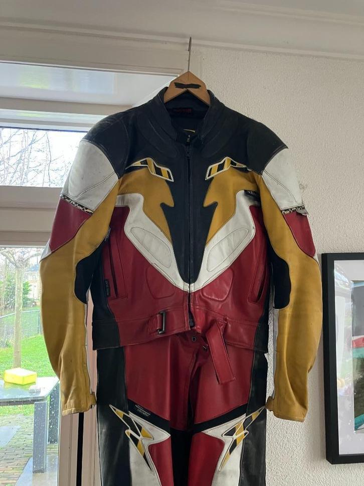 MQP raceoverall 2-delig maat 56, Motoren, Kleding | Motorkleding, Overall, Tweedehands, Ophalen of Verzenden