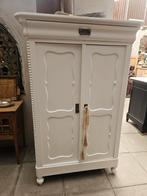 Biedermeier kast – wit zijdeglans (RAL 9010) – 160x95x45, Ophalen of Verzenden