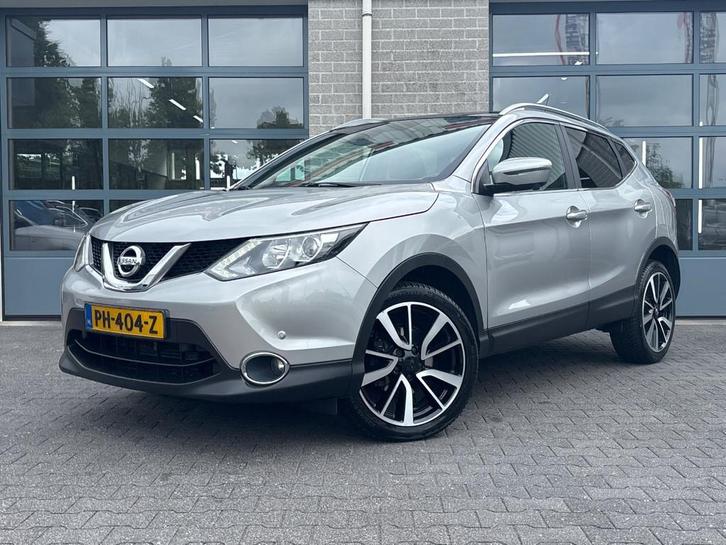 Nissan Qashqai 1.2 N-Vision | PANORAMADAK | STOELVERWARMING, Auto's, Nissan, Bedrijf, Te koop, Qashqai, 360° camera, ABS, Achteruitrijcamera