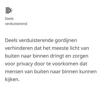 Verduisterend Gordijn  1x- Ikea met roede indien gewenst - afbeelding 7