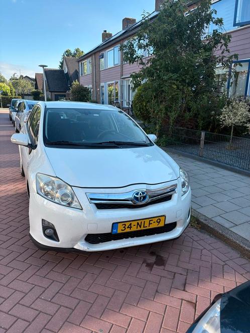 Toyota Auris Executive 1.8 Full Hybrid 5DR CVT 2010 Wit, Auto's, Toyota, Auris, ABS, Achteruitrijcamera, Adaptive Cruise Control