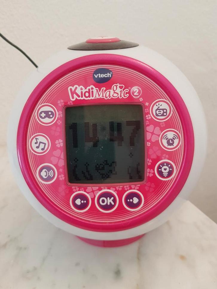 Vtech Kidimagic 2 wekker, Kinderen en Baby's, Speelgoed | Vtech, Zo goed als nieuw, Ophalen of Verzenden