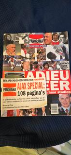 Panorama Adieu de Meer - Ajax Special, Ophalen of Verzenden, Gelezen, Overige typen