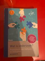 Nel Verhoeven - Wat is onderzoek?, Nel Verhoeven, Ophalen of Verzenden, Zo goed als nieuw