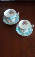 Royal Albert dames en heren kop en schotels Enchantment, Ophalen of Verzenden