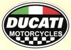 Ducati Motorcycles sticker #7, Motoren, Ophalen of Verzenden