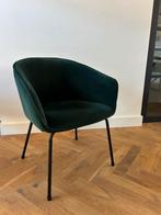 6x WOOOD Sien Groene Eetkamerstoel, Huis en Inrichting, Stoelen, Ophalen, Overige kleuren, Velvet, Nieuw