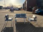 Loungeset 145.5x66x74 aluminium wit NIEUW, Ophalen, Nieuw, Aluminium