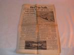 Het Vrije volk 6 februari 1953 Evacuatie komt op gang., Verzamelen, Ophalen of Verzenden, 1940 tot 1960, Krant