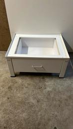 Wasmachine verhoger met Lade kleur wit, Ophalen of Verzenden, 1200 tot 1600 toeren, Minder dan 85 cm