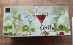 Cocktail Party glazen set 4 stuks, Ophalen of Verzenden, Nieuw, Overige typen