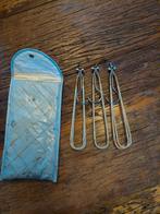 Vintage inklapbare kledinghangers, Ophalen of Verzenden, Gebruikt, Metaal, Volwassenen