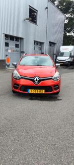 Renault Clio GT 1.2 TCE 88KW Estate EDC 2014 Rood, Auto's, Renault, Stof, Zwart, 4 cilinders, Particulier