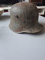 Duitse M1916 stahlhelm WW1, Verzamelen, Ophalen of Verzenden, Landmacht, Duitsland, Helm of Baret