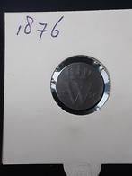 1/2 cent 1876 Willem III, Postzegels en Munten, Munten | Nederland, Ophalen of Verzenden, Koning Willem III, Overige waardes, Losse munt
