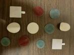Vitrineonderleggers, 11 stuks, voor sieraden / munten, Ophalen of Verzenden, Zo goed als nieuw