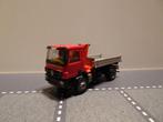 375 herpa mercedes actros kieper + kraan (mist wat ) 1:87, Hobby en Vrije tijd, Modelauto's | 1:87, Ophalen of Verzenden, Zo goed als nieuw