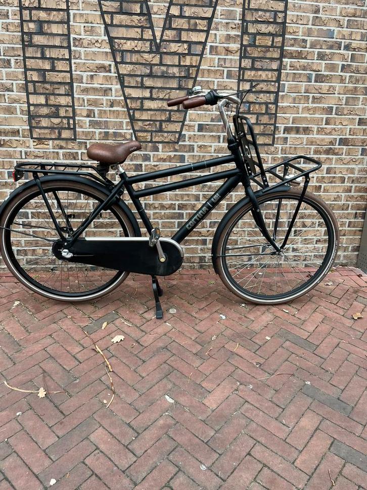 Cortina U4 50cm herenfiets transportfiets, Fietsen en Brommers, Fietsen | Heren | Herenfietsen, Gebruikt, Overige merken, 49 tot 53 cm