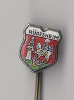 Duitsland Rüdesheim stadswapen speldje, Verzamelen, Speldjes, Pins en Buttons, Gebruikt, Niet vindbaar, Niet vindbaar, Speldje of Pin