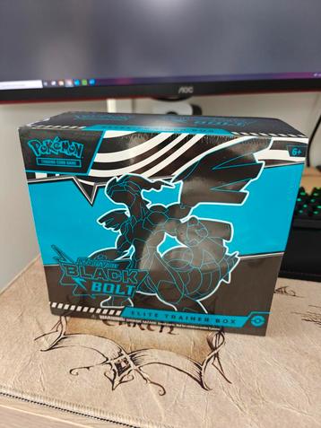 Elite Trainer Box (ETB) Scarlet & Violet: Black Bolt SEALED beschikbaar voor biedingen