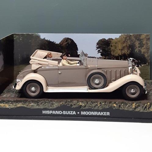 Hispano Suiza - James Bond 007 nr 59, Hobby en Vrije tijd, Modelauto's | 1:43, Zo goed als nieuw, Auto, Universal Hobbies, Ophalen of Verzenden