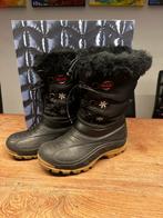 Olang Snowboots Zwart - Maat 35 - 36 met bontrand, Ophalen of Verzenden, Zo goed als nieuw, Zwart, Snowboots