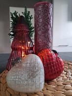 Glazen kerstbal heksenbal hart ornament, Diversen, Ophalen of Verzenden, Gebruikt