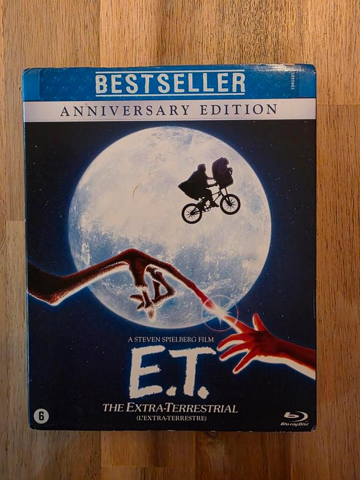E.T. The Extra-Terrestrial Blu-ray, Cd's en Dvd's, Blu-ray, Zo goed als nieuw, Science Fiction en Fantasy, Ophalen of Verzenden
