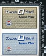 Sticker: KNAC - Travel Card Lease plan, Verzamelen, Auto of Motor, Ophalen of Verzenden