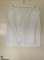 107 .. zgan witte rok maat 50, Kleding | Dames, Grote Maten, Ophalen of Verzenden, Zo goed als nieuw, Wit, Rok
