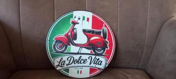 Diverse Blikken Borden - Doorsnede 20cm beschikbaar voor biedingen