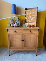 Retro eikenhouten art deco stijl commode dressoir , 2000s, Ophalen, Art Deco; retro, 50 tot 100 cm, Zo goed als nieuw