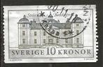Zweden 127, kasteel, Verzenden, Zweden, Gestempeld
