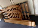 Houten bed 1 persoons GRATIS, Huis en Inrichting, Ophalen, Gebruikt, 90 cm, Eenpersoons