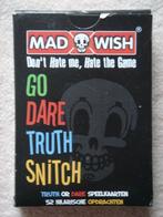 LEUK: Mad Wish: Truth or Dare speelkaarten - DRANKSPEL, Hobby en Vrije tijd, Gezelschapsspellen | Kaartspellen, Gebruikt, Ophalen of Verzenden