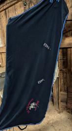 La Valencio fleecedeken navy 215, Ophalen of Verzenden, Gebruikt, Deken