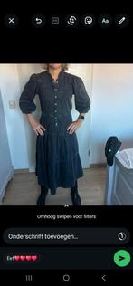 Ba&sh Jeans Jurk Zwart - Maat XS, Kleding | Dames, Jurken, Zwart, Ophalen of Verzenden, Zo goed als nieuw, Ba&sh