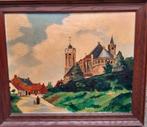 Sint jozefkerk te Hout-Blerick. Geschilderd in de jaren 50, Ophalen of Verzenden