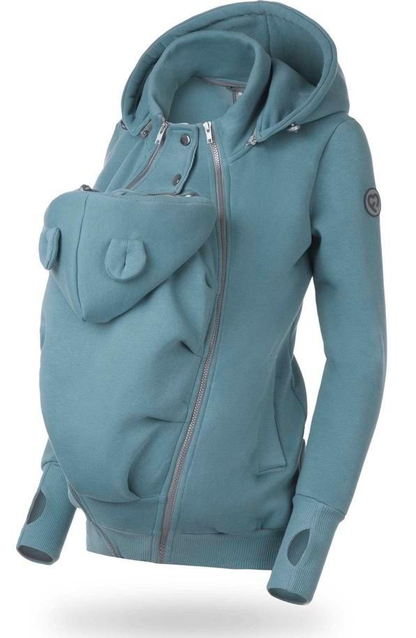 Fun2BEmum Pola positie- en draagvest - XL, Dust Mint, Kleding | Dames, Positiekleding, Zo goed als nieuw, Maat 46/48 (XL) of groter