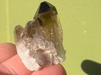 Rookkwarts cluster uit Brazilië mineralen, Verzamelen, Mineralen en Fossielen, Ophalen of Verzenden, Mineraal