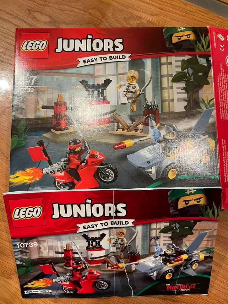 Lego Juniors Ninjago 10739, Kinderen en Baby's, Speelgoed | Duplo en Lego, Gebruikt, Lego, Complete set, Ophalen of Verzenden