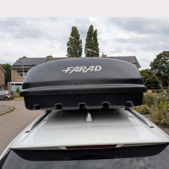 Farad N7 Dakkoffer 680 Liter te huur in Nijmegen, Auto diversen, Dakkoffers, Zo goed als nieuw, Ophalen of Verzenden