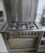 5-pits gasfornuis met afzuigkap en achterwand, Witgoed en Apparatuur, Ophalen