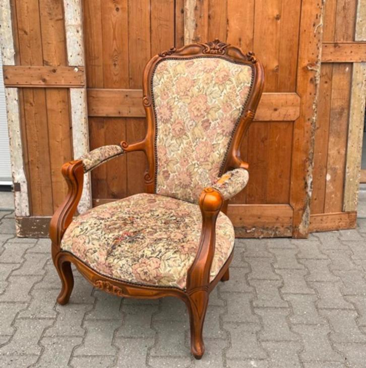 Luie stoel fauteuil nursing chair 1930 verpleegstoel, Antiek en Kunst, Antiek | Meubels | Stoelen en Banken, Ophalen