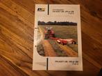 Tractor folder PZ Zweegers FALAZET cyclomaaiers, Ophalen of Verzenden, Zo goed als nieuw