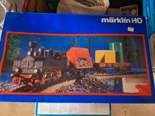 Marklin begin set 0980, Hobby en Vrije tijd, Modeltreinen | H0, Gebruikt, Locomotief, Wisselstroom, Märklin, Analoog, Ophalen of Verzenden
