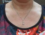 Zilveren ketting met Boeddha hanger nr.1472