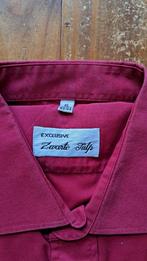 katoenen overhemd lange mouw rood zwarte tulp xl, Overige kleuren, Zwarte Tulp, Ophalen of Verzenden, Gedragen