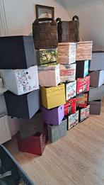Diverse soorten opbergmanden(26 stuks), Huis en Inrichting, Woonaccessoires | Schalen en Manden, Ophalen, Gebruikt, Vierkant